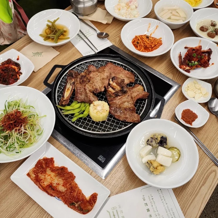  수완지구 돼지갈비 무등숯불갈비 광주 대형 놀이방 식당 솔직후기