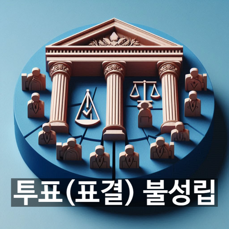  [경제/시사] '투표(표결) 불성립'이란? 뜻과 개념, 발생하는 경우, 대통령 탄핵소추 국회 의결 정족수 등