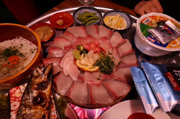  숙성회로 느낀 특별한 감칠맛의 향연 우기식당 바다 용산점