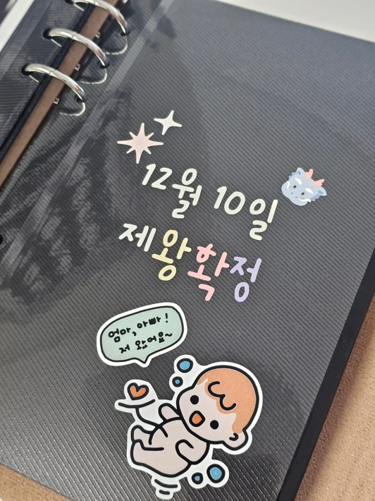 우리 힘찬이 오늘 방빼러 갑니다~!