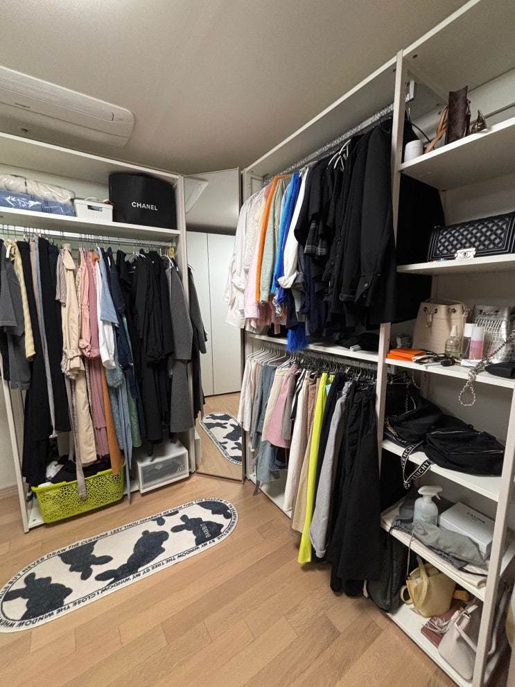  드레스룸 꾸미기! 한샘 일체형 드레스룸 제작 모듈 이용 후기
