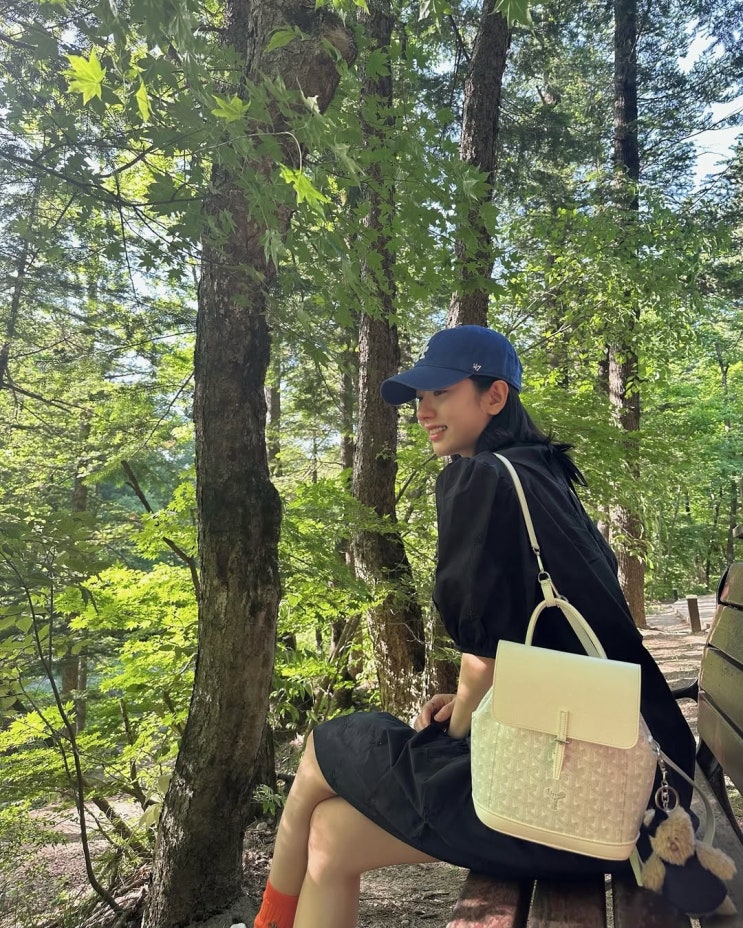  직장인 여성들에게 인기 만점인 매력적인 명품 브랜드 여자 백팩! 고야드 알팡 미니 가방 w. 김지연