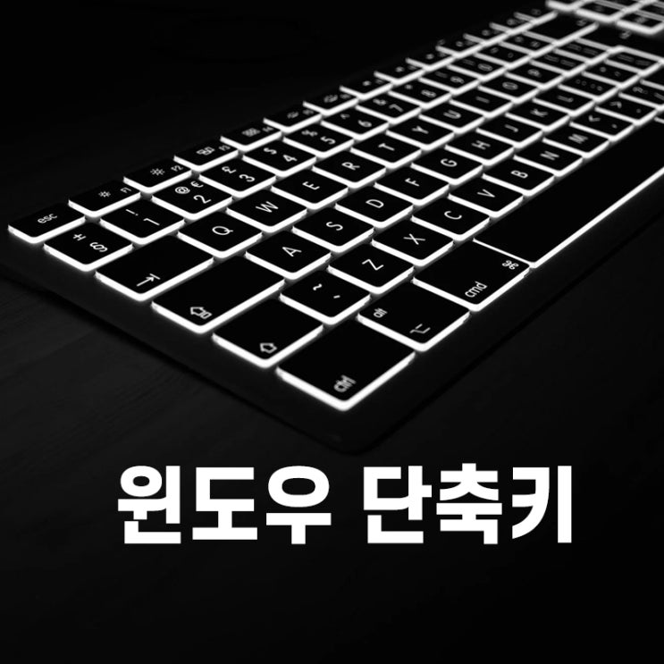  윈도우 단축키 : PC 고수들의 무기 알려드려요