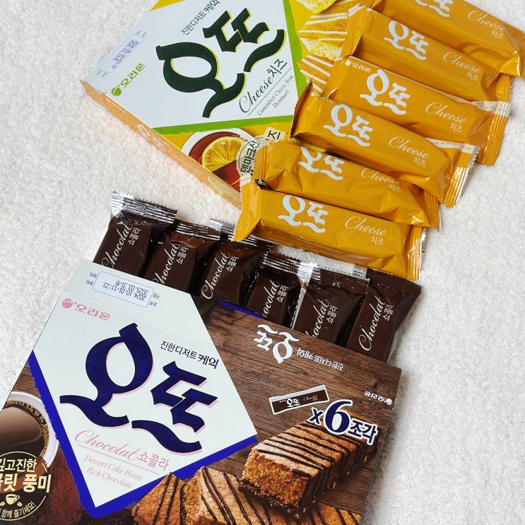  오리온 오뜨 쇼콜라 치즈 칼로리 맛 리뷰