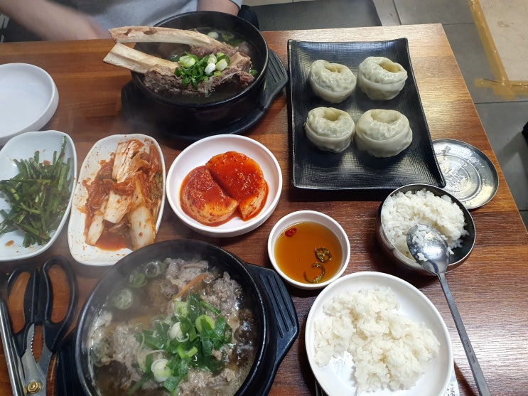  성남 신흥역 맛집 신흥동 맛집 백년해장국 왕갈비탕 감동