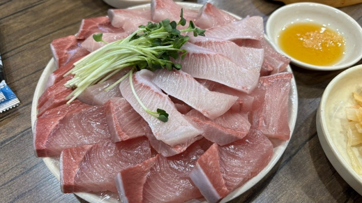  염창동 제철회 특대방어가 맛있는 곳 대포항회집