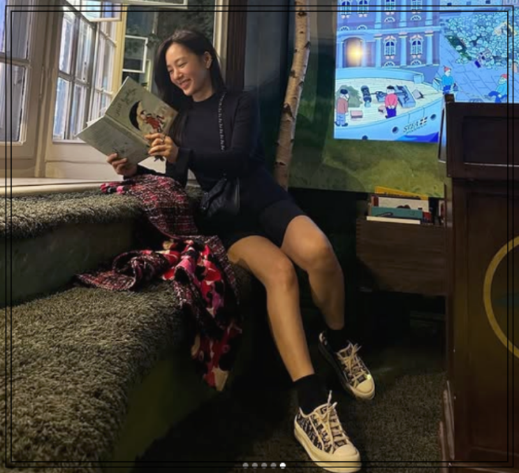 박주미 신발 여자 명품 운동화 디올 스니커즈