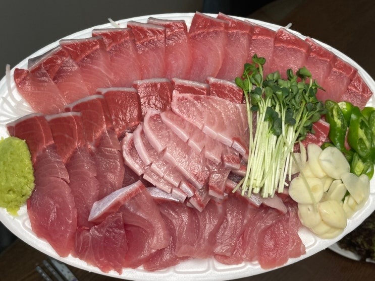 [안산 한대앞] 농수산물시장 방어 포장 후기