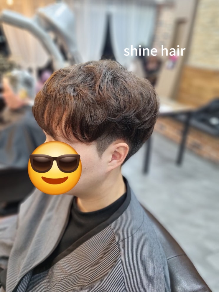  울산 남성베이비펌 남성쉐도우펌내추럴스타일남성펌 온산미용실 울산남창미용실