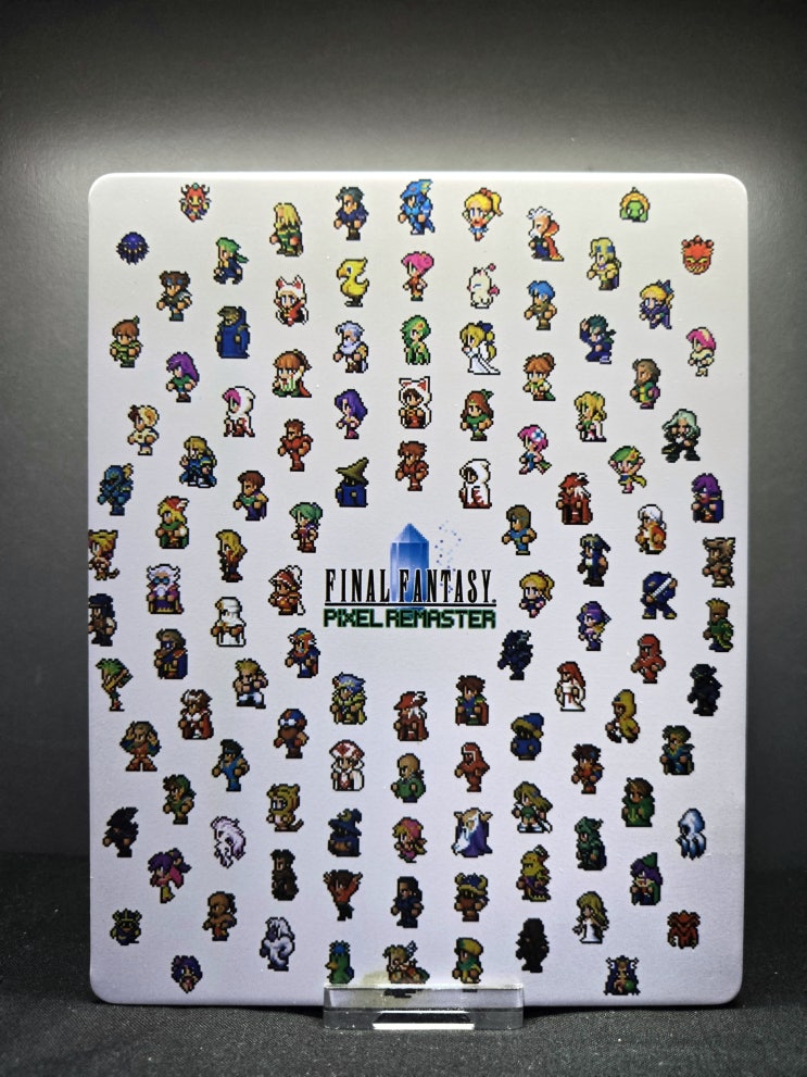  파이널 판타지 픽셀 리마스터 커스텀 스틸북 (Final Fantasy I-VI Pixel Remaster Collection Custom Steelbook)