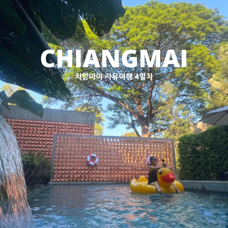  치앙마이 무작정 돌아다니는 자유여행 4일차