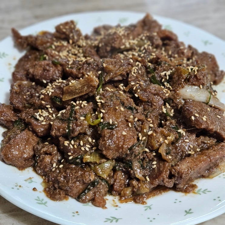  만들기 쉽고 가족식사로 좋은 서원돼지갈비 밀키트