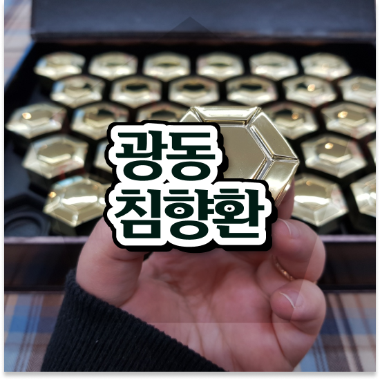  기운없을 때 보양 침향원 원료 확인하기