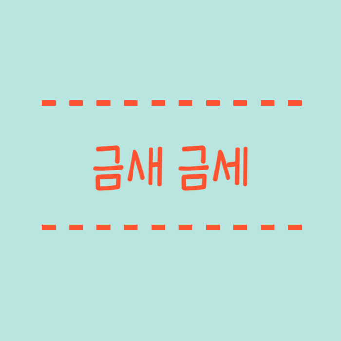  금새 금세 맞춤법 어떤상황에서 쓰여야할까요?