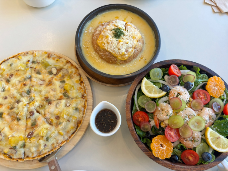  구미 브런치카페 샐러드파스타 맛집 달그릇공방 상모점