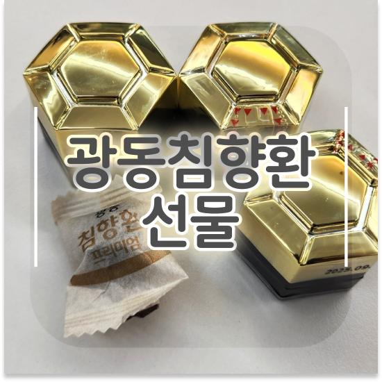  몸이무거워요 기력찾기 광동 침향환 프리미엄 구성