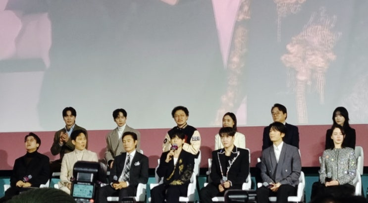 <b>오징어 게임</b>2 젊은 배우들... 박규영 이진욱 정체 공개(<b>제작발표회</b>)