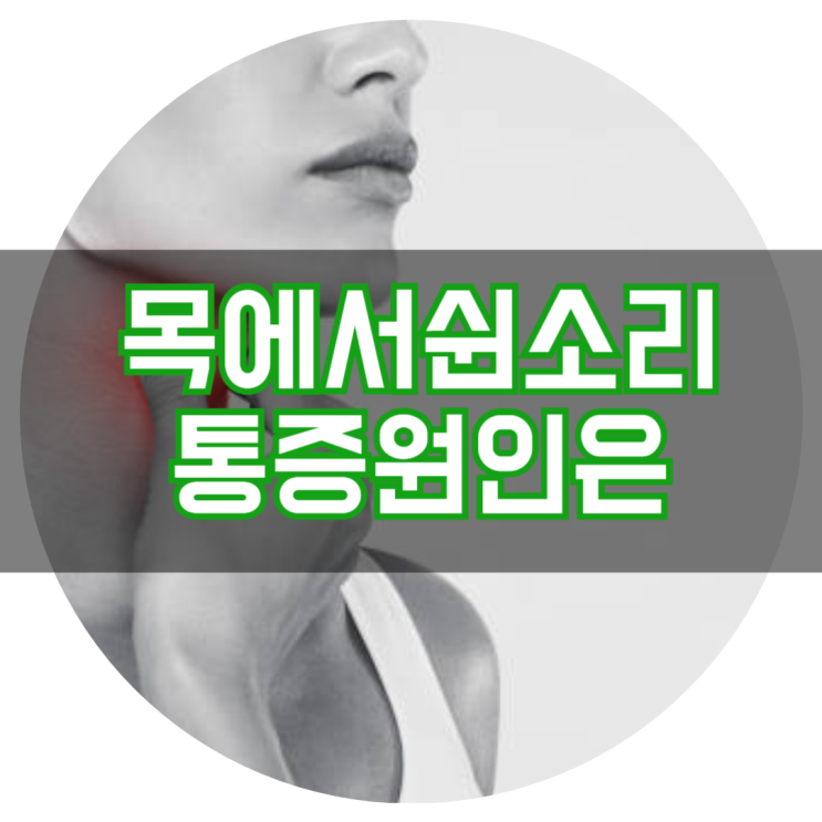  목에서 쉰소리나 쇳소리가 나는 이유