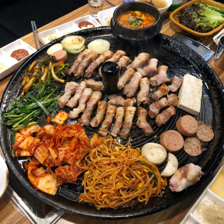  송도 솥뚜껑삼겹살 삼시세끼돈이생각날때 인천대입구역 맛집