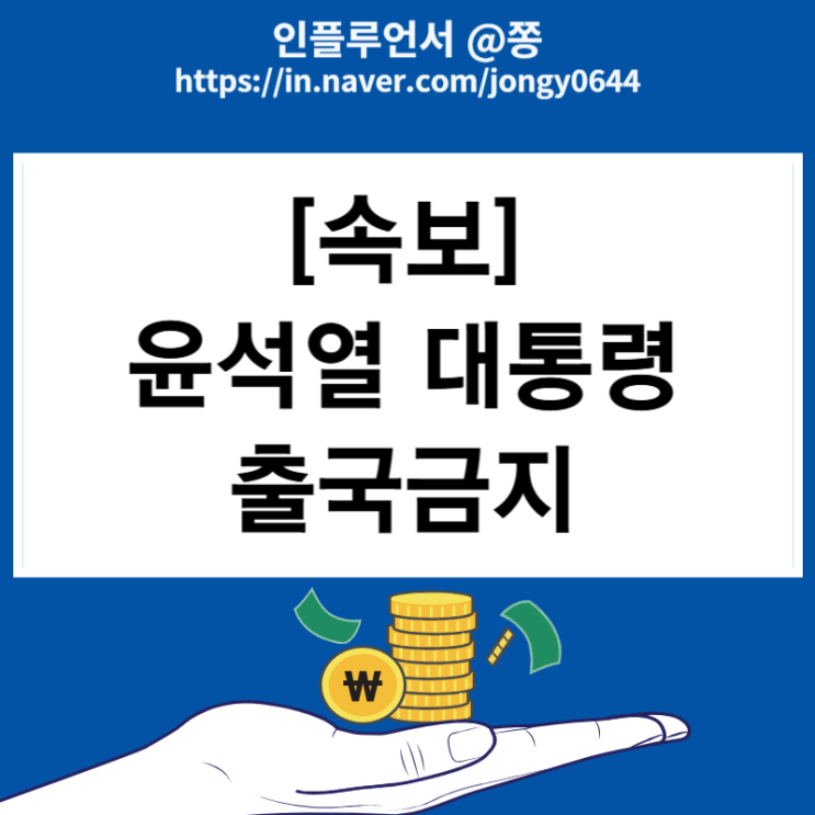 공수처장 윤석열 대통령 출국금지 내란수괴혐의 뜻