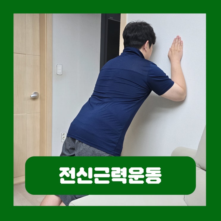  전신근력운동 집에서 할 수 있는 중년 여성 실내 홈트레이닝