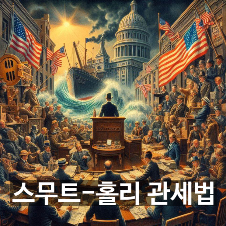 '스무트-홀리 관세법'이란? 뜻과 내용, 적용시기, 1930년대의 관세전쟁 및 이후의 경제적 여파
