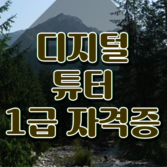  노인디지털교육 , 디지털튜터 자격증 쉽고 간편하게 준비한 방법 최단기간 취득한 과정