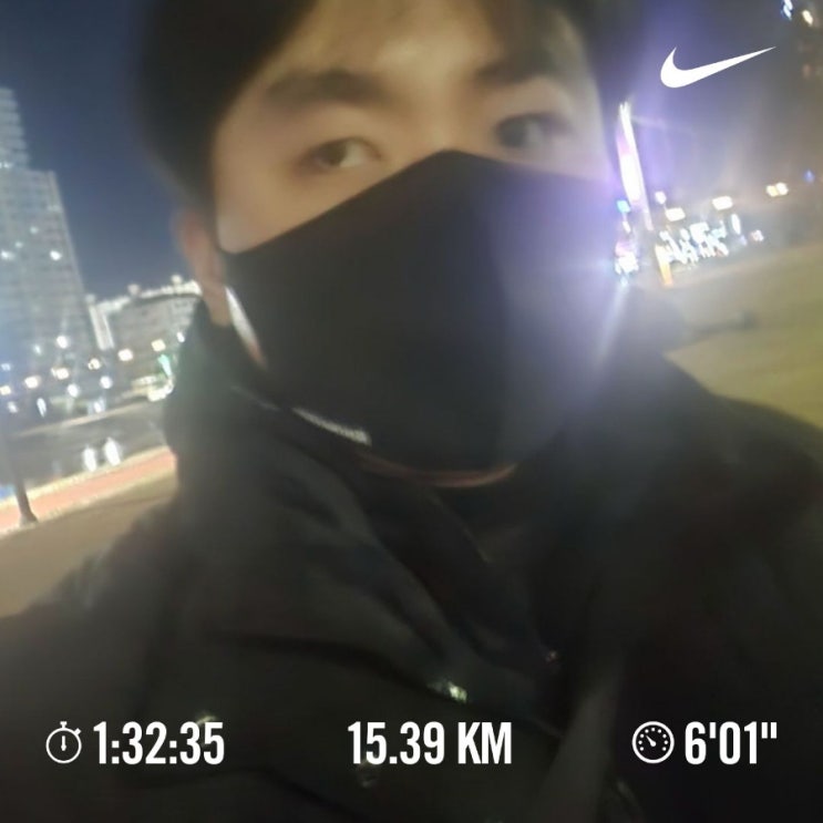 오늘의 [챌린지] 매일 10km 러닝 챌린지 1216일 차