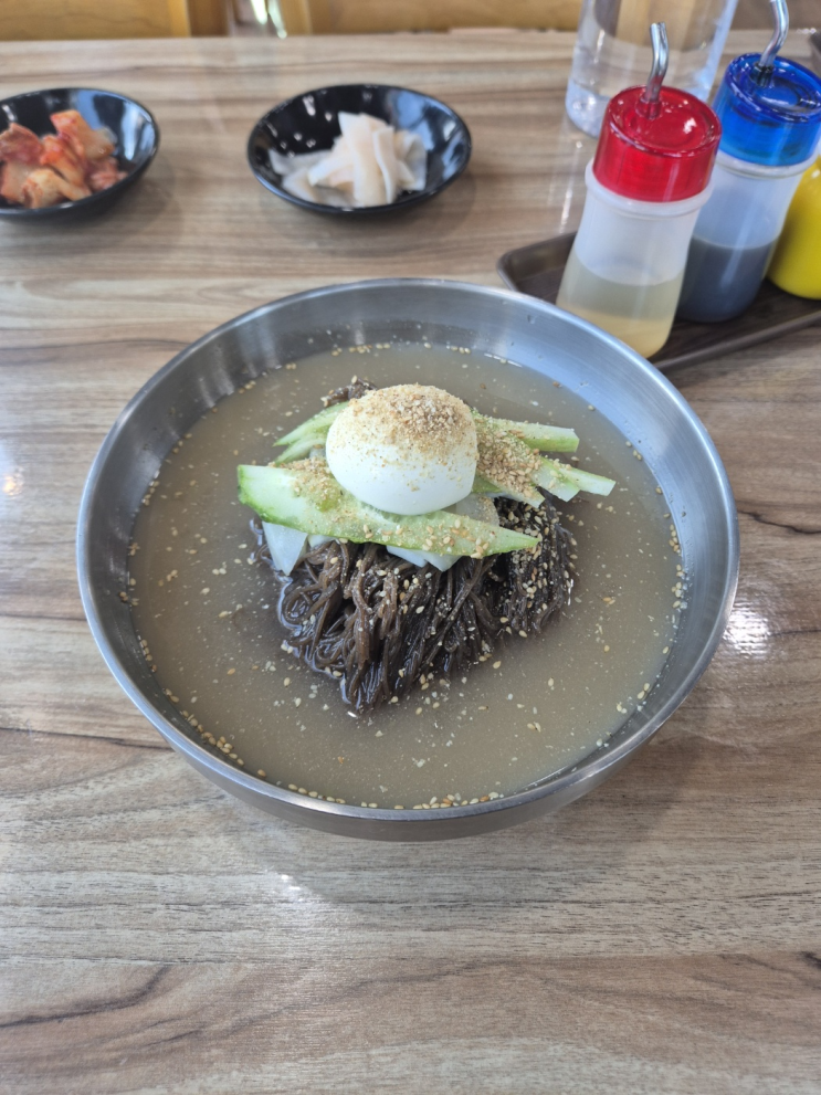  [용인시 처인구] 백령도 옹진면옥 (까나리액젓 둘러먹는 물냉면, 겨울에도 얼죽냉)