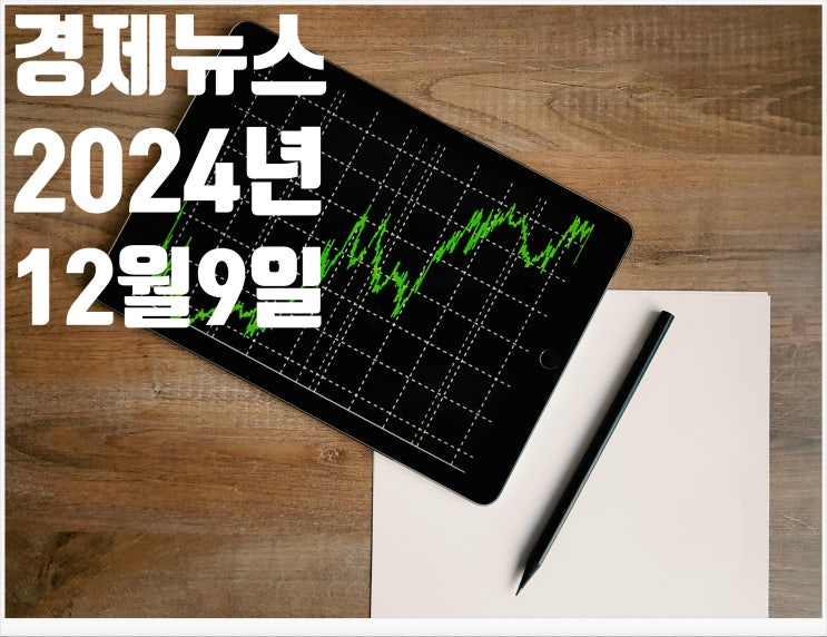  2024년 12월 9일 경제뉴스