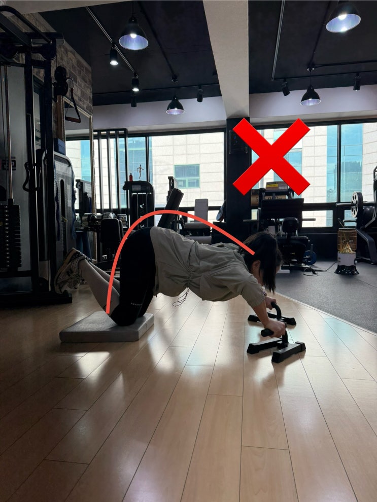  부천pt 여자 푸쉬업 하는 방법