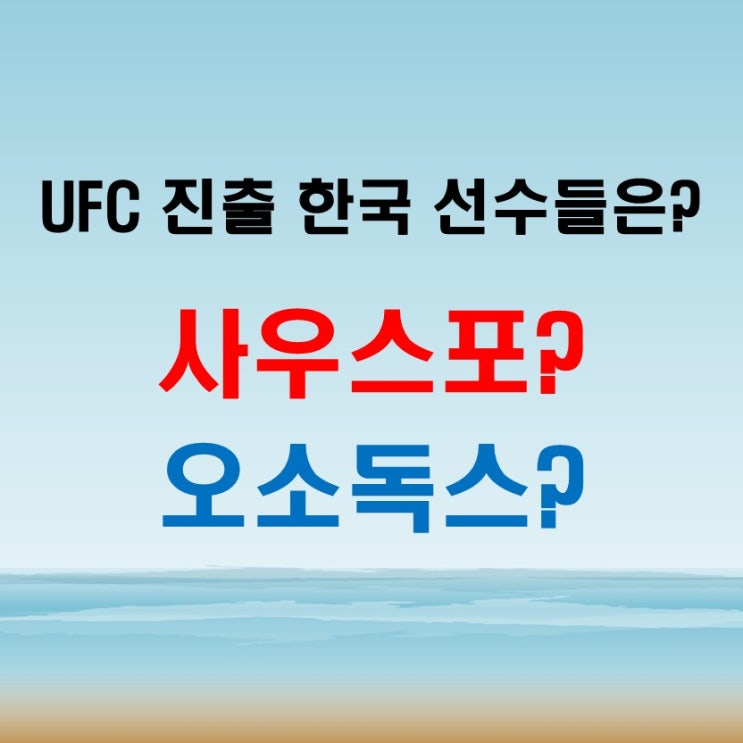  사우스포 오소독스 뜻