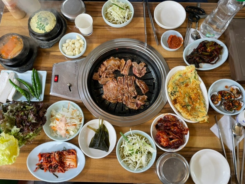 인천 석남동 숨은 찐 맛집 태능숯불갈비 고기집