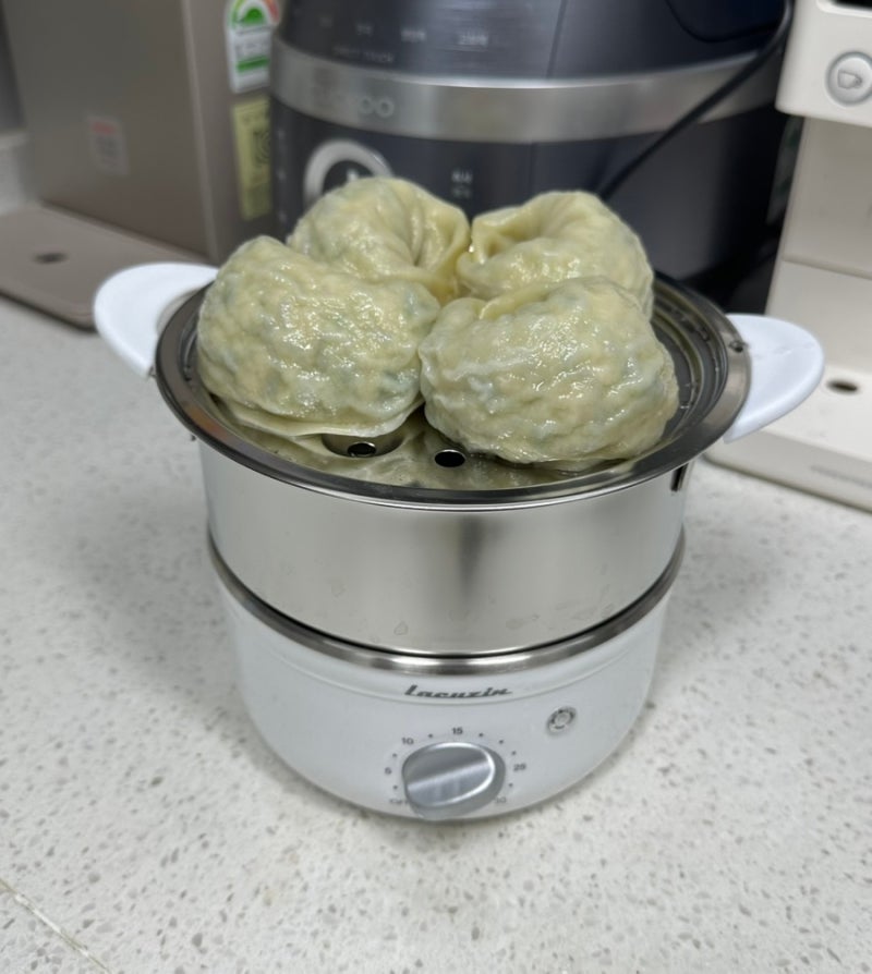라쿠진 2단 올스텐 계란찜기, 간편하게 모든 찜요리 가능해요!