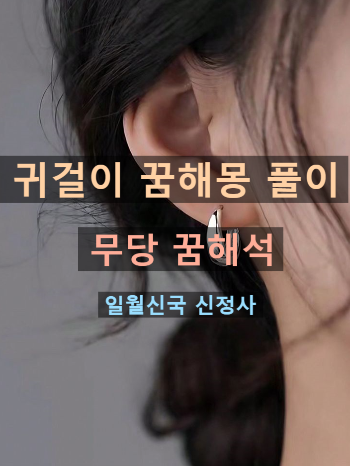 귀걸이 꿈 귀걸이하는꿈 금귀걸이 꿈 귀걸이 잃어버리는 꿈
