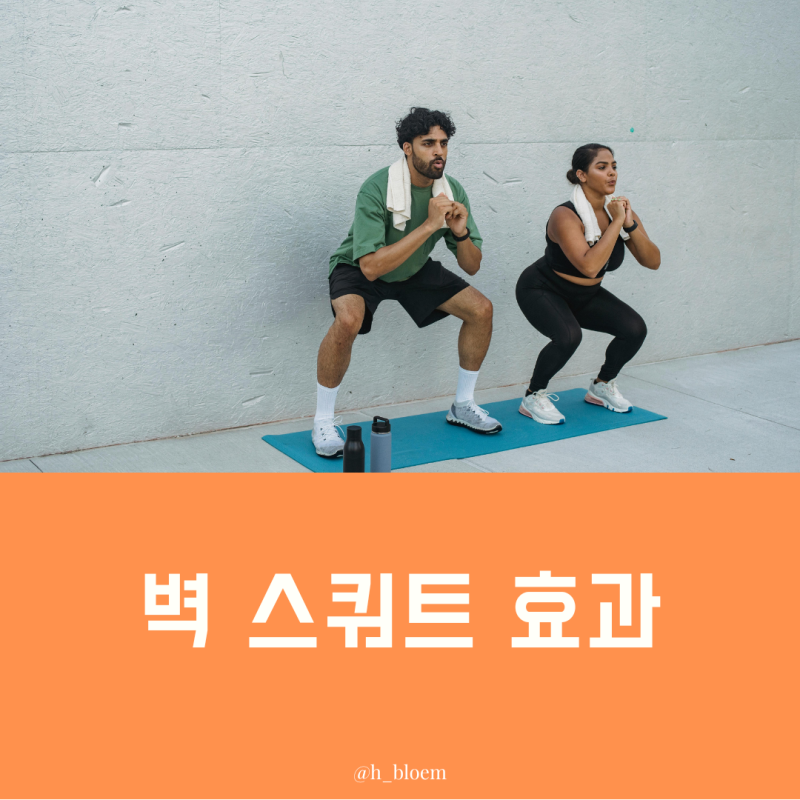 벽스쿼트 효과 홈트 루틴 매일 5분 탄탄한 허벅지 만들기