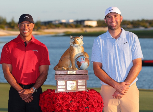 PGA <b>히어로 월드 챌린지</b> 1위 스코티 <b>셰플러</b> 2위 톰킴 김주형... 