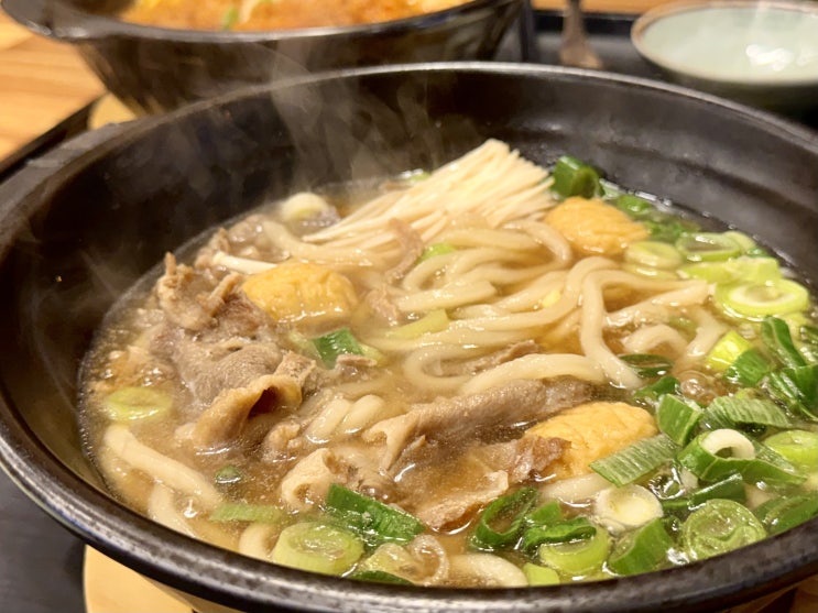  [송도] 이루다제면소 - 쫄깃탱글한 우동면이 담긴 김치나베 불고기나베 야무지게 클리어