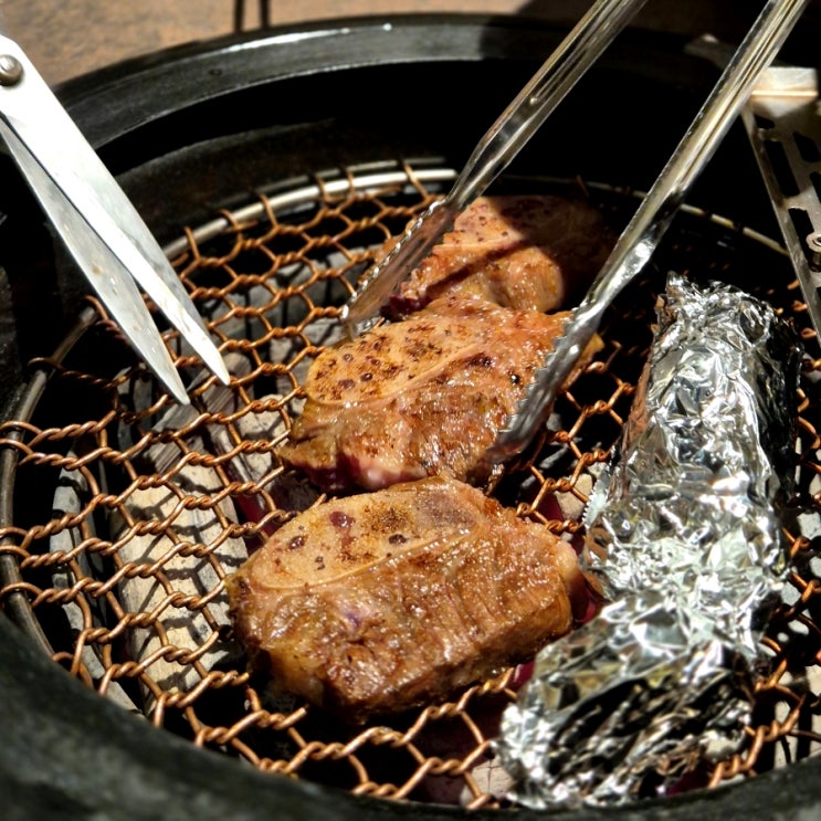  선릉 맛집 한우 양념갈비 고급진 맛 신상 고깃집