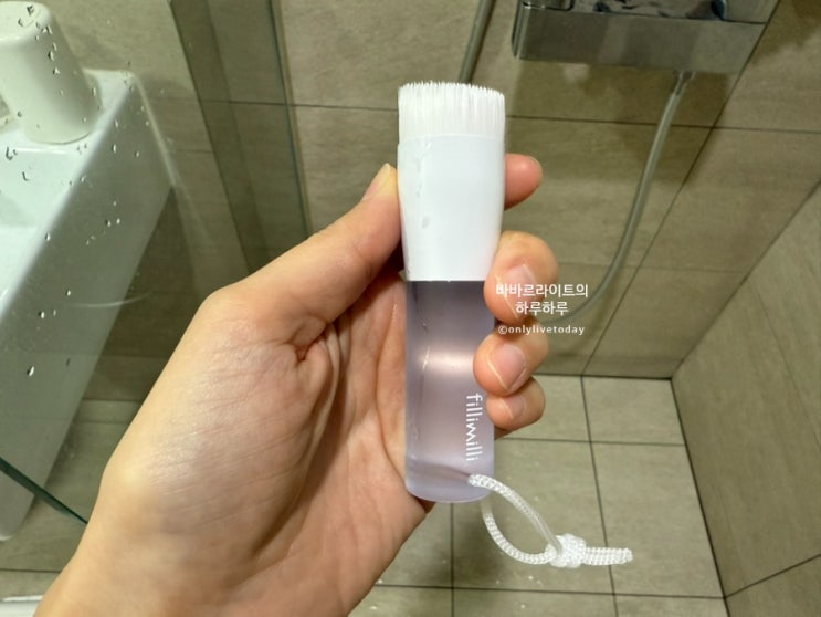  올리브영 필리밀리 모공브러쉬 사용후기 너무 큼