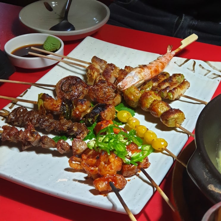투다리 메뉴 투다리꼬치세트, 김치우동, 태양초치즈닭갈비, 교자전골, 달콤시원샤베트(파인애플) 솔직후기 투다리 메뉴 투다리꼬치세트, 김치우동, 태양초치즈닭갈비, 교자전골, 달콤시원샤베트(파인애플) 솔직후기
