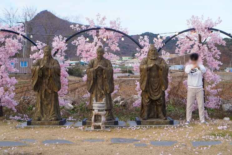  인천 강화도 카페 삼국지 도원결의 이색카페 애견동반 가능