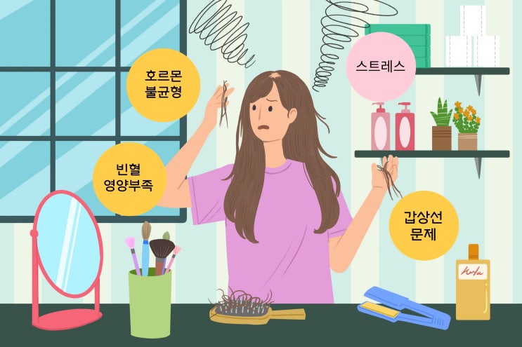  여성탈모병원 어디로 가야할지 고민이라면? 원인에 따른 한의원 치료의 효과