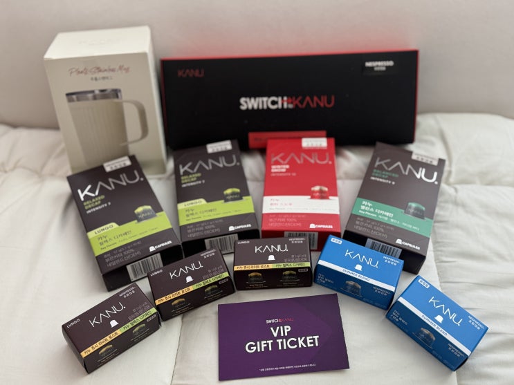  스위치 투 카누(Switch to KANU) 부산 롯데광복점 팝업스토어 행사 방문 후기