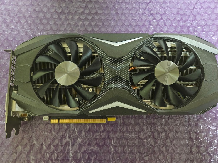  ZOTAC GeForce GTX 1080 AMP Eiditon 조텍 그래픽카드
