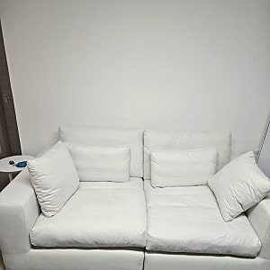 한샘몰pick 눕 데일리 구스 모듈 아쿠아텍스 패브릭쇼파 내돈내산 후기