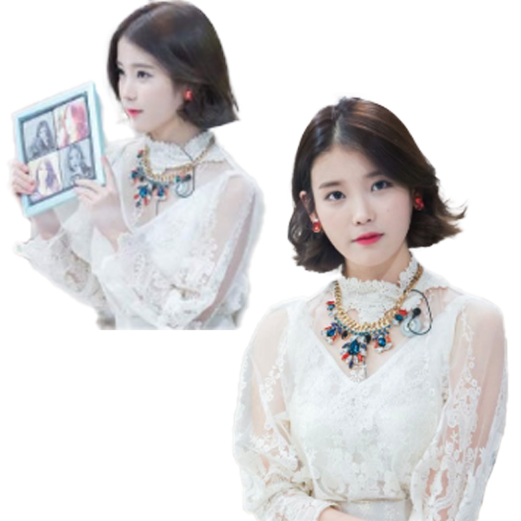  여자 단발펌 아이유 김태리 숏컷 웨딩헤어