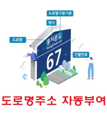  신축 시 도로명주소 자동 부여