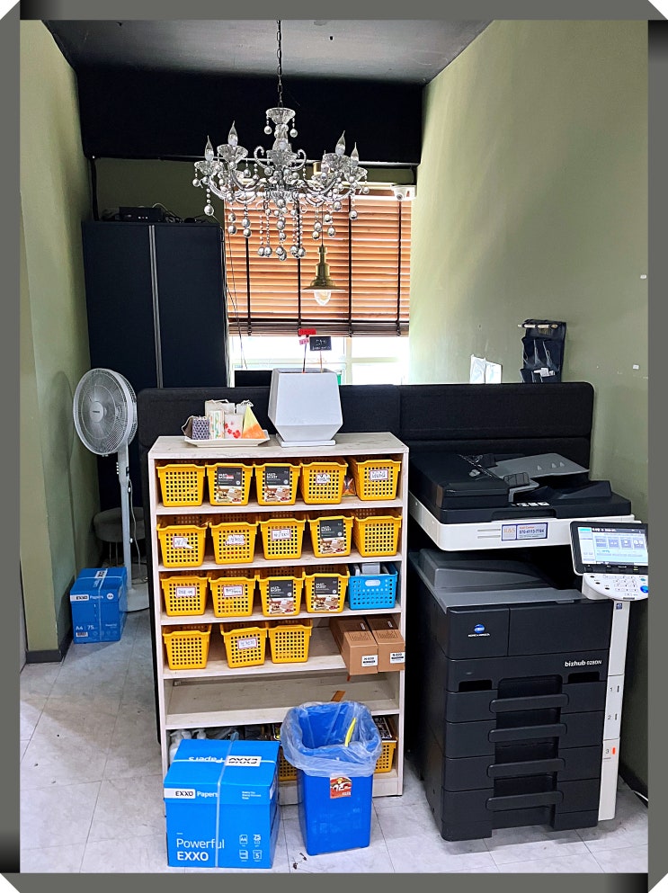  중구 복합기렌탈 장충동 사무실 HP Officejet Pro 7740 사무용 임대