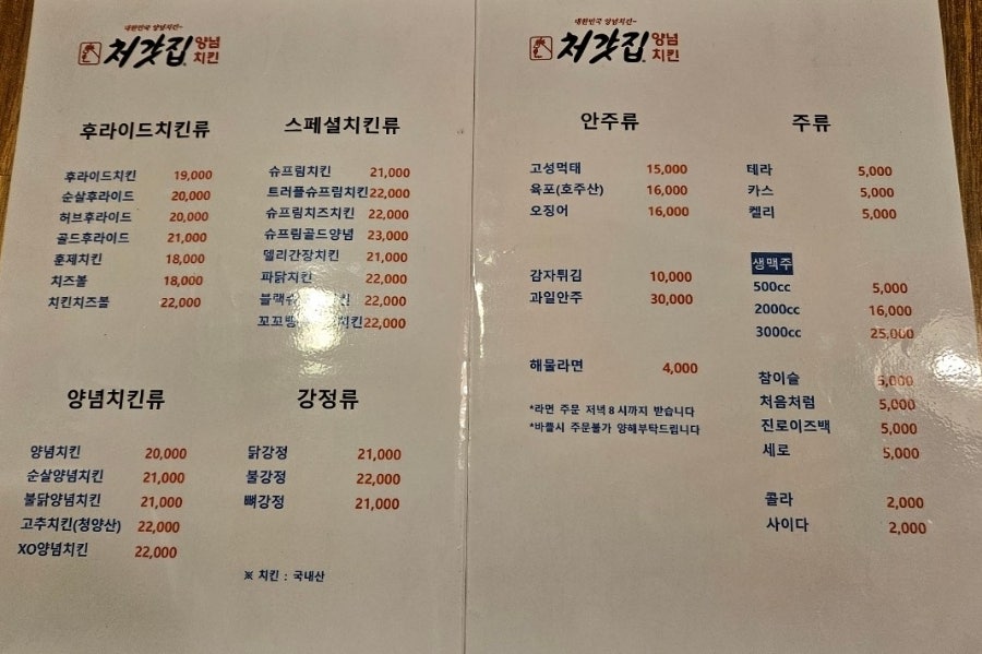 처갓집양념치킨 반도체점 사진 4